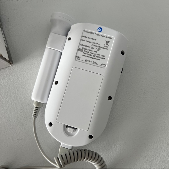 Sonoline B Blue Baby Sound Tracker Fetal Doppler Manuel Ultrasound Monitor - Picture 4 of 6